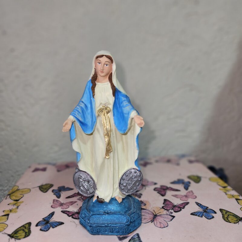 Virgen de la Medalla Milagrosa 15cm